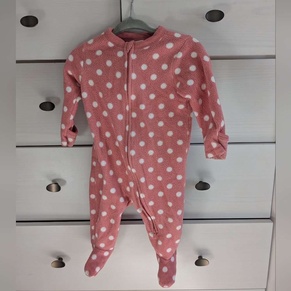 Old Navy 3-6 Month Pajamas Fleece, Thick - Picture 4 of 6